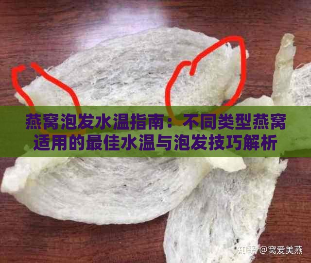 燕窝泡发水温指南：不同类型燕窝适用的更佳水温与泡发技巧解析