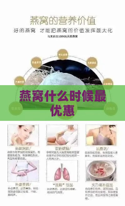 燕窝什么时候更优惠