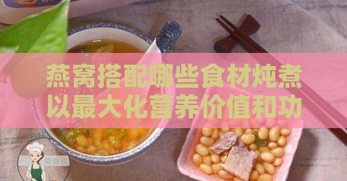 燕窝搭配哪些食材炖煮以更大化营养价值和功效