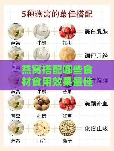 '燕窝搭配哪些食材烹饪以促进营养吸收'