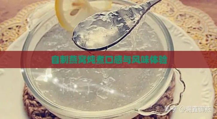 自制燕窝炖煮口感与风味体验