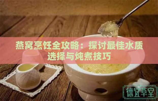 燕窝烹饪全攻略：探讨更佳水质选择与炖煮技巧