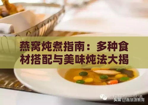 燕窝炖煮指南：多种食材搭配与美味炖法大揭秘