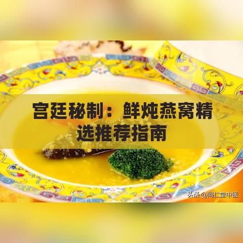 宫廷秘制：鲜炖燕窝精选推荐指南