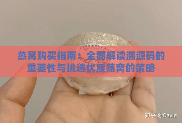 燕窝购买指南：全面解读溯源码的重要性与挑选优质燕窝的策略