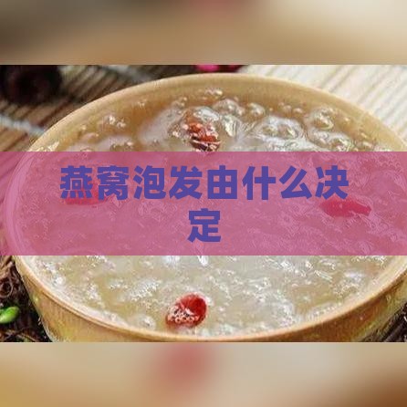 燕窝泡发由什么决定