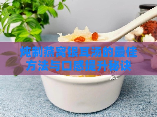 炖制燕窝银耳汤的更佳方法与口感提升秘诀